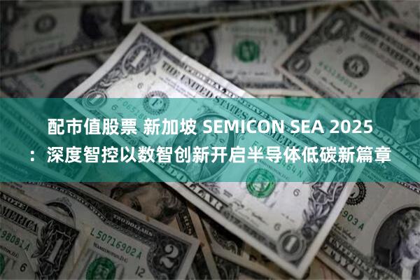 配市值股票 新加坡 SEMICON SEA 2025：深度智控以数智创新开启半导体低碳新篇章