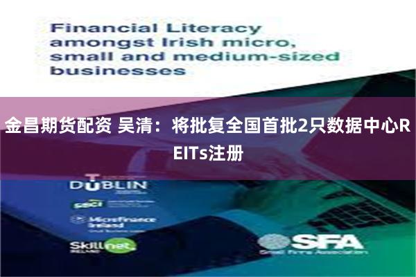 金昌期货配资 吴清：将批复全国首批2只数据中心REITs注册