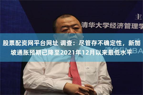 股票配资网平台网址 调查：尽管存不确定性，新加坡通胀预期已降至2021年12月以来最低水平